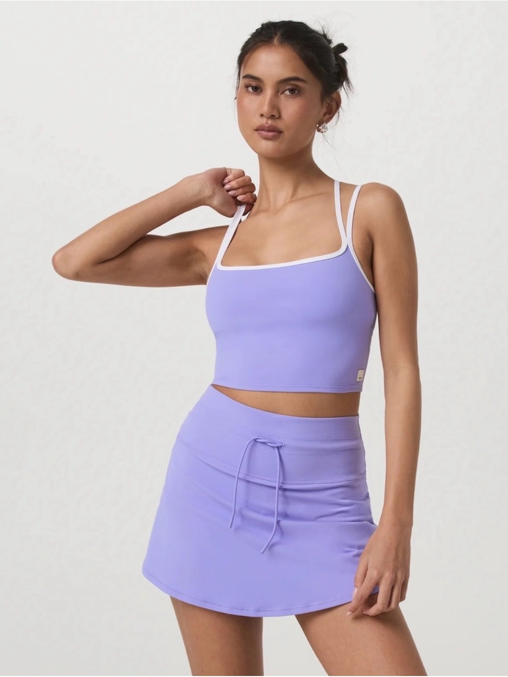 NWT Vuori Daily Layered Tank Hyacinth - Picture 3 of 5